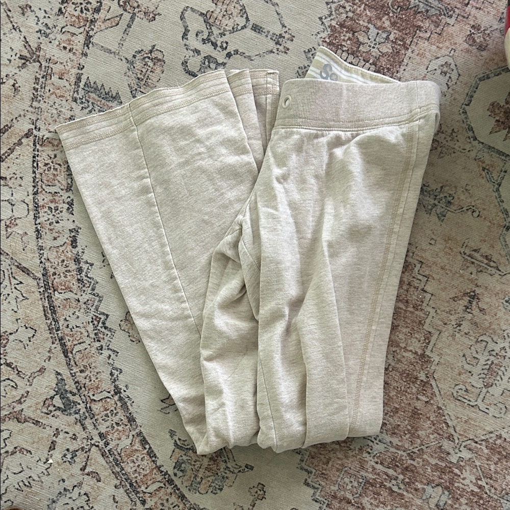 Neutral Cream Lounge Bottoms